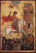 unknow artist Saint George Slaying the Dragon oil painting reproduction